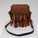 Chloe Shoulder Bag Leather Brown Auth 111369AM-12
