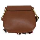 Chloe Shoulder Bag Leather Brown Auth 111369AM-2