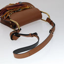 Chloe Shoulder Bag Leather Brown Auth 111369AM-7