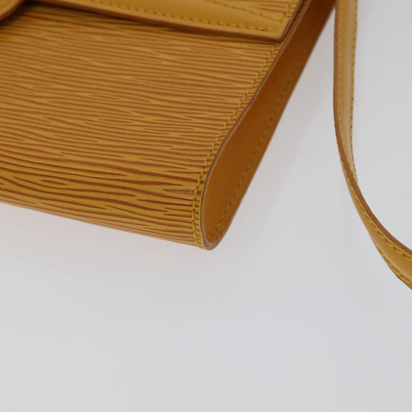 LOUIS VUITTON Epi Arsch Shoulder Bag Yellow M52579 LV Auth 111372