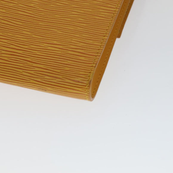 LOUIS VUITTON Epi Arsch Shoulder Bag Yellow M52579 LV Auth 111372