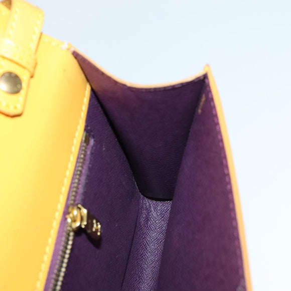 LOUIS VUITTON Epi Arsch Shoulder Bag Yellow M52579 LV Auth 111372