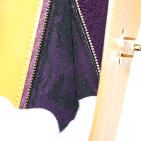 LOUIS VUITTON Epi Arsch Shoulder Bag Yellow M52579 LV Auth 111372