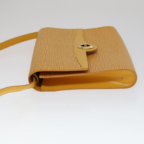 LOUIS VUITTON Epi Arsch Shoulder Bag Yellow M52579 LV Auth 111372