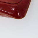 LOUIS VUITTON Monogram Vernis Thompson Street Bag Red M91094 LV Auth 111375-16