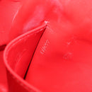 LOUIS VUITTON Monogram Vernis Thompson Street Bag Red M91094 LV Auth 111375-12