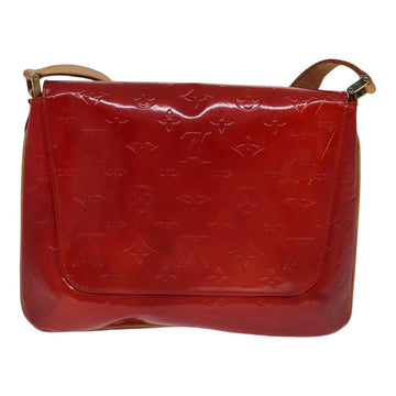 LOUIS VUITTON Monogram Vernis Thompson Street Bag Red M91094 LV Auth 111375 - 0