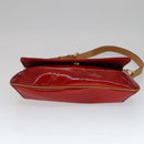 LOUIS VUITTON Monogram Vernis Thompson Street Bag Red M91094 LV Auth 111375-5