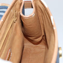 Burberrys Nova Check Hand Bag PVC Leather 2way Blue Auth 111399-20