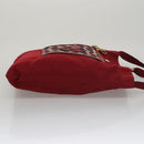 Miu Miu Folding Type Tote Bag Nylon Red Auth 111415V-3