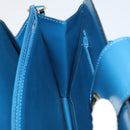 LOUIS VUITTON Epi Capuchin Shoulder Bag Blue M52345 LV Auth 111419-22