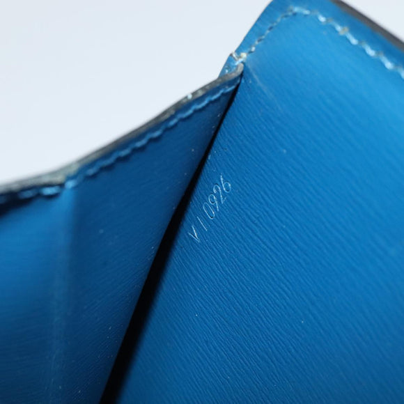 LOUIS VUITTON Epi Capuchin Shoulder Bag Blue M52345 LV Auth 111419