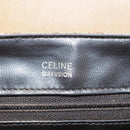 CELINE C Sulky Shoulder Bag PVC Beige Gold Auth 111437-17