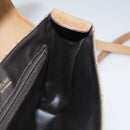 CELINE C Sulky Shoulder Bag PVC Beige Gold Auth 111437-20