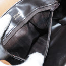 CELINE C Sulky Shoulder Bag PVC Beige Gold Auth 111437-22