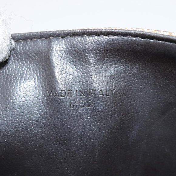 CELINE C Sulky Shoulder Bag PVC Beige Gold Auth 111437