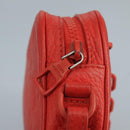 LOUIS VUITTON Monogram Empreinte Pochette Volga Bag Red M53555 LV Auth 111442-9