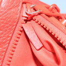 LOUIS VUITTON Monogram Empreinte Pochette Volga Bag Red M53555 LV Auth 111442-12