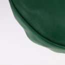 BOTTEGA VENETA Chain Shoulder Bag Leather Green Auth 111467V-15