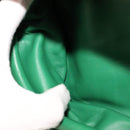 BOTTEGA VENETA Chain Shoulder Bag Leather Green Auth 111467V-19