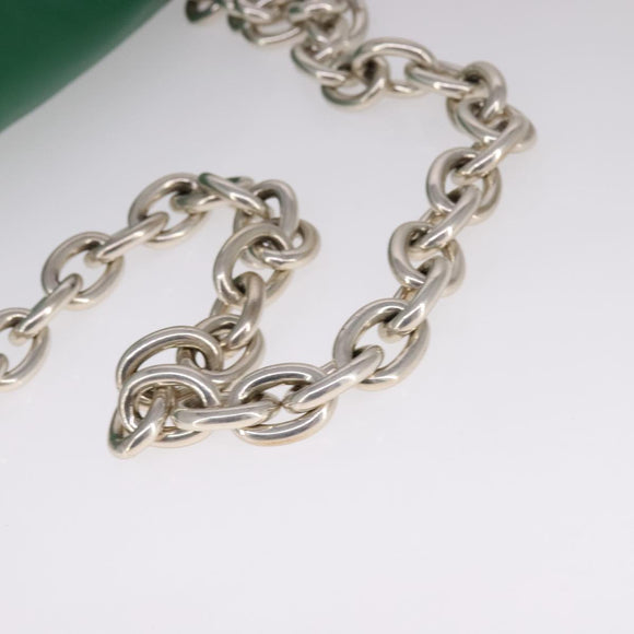 BOTTEGA VENETA Chain Shoulder Bag Leather Green Auth 111467V