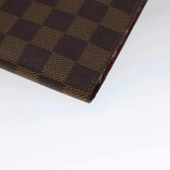 LOUIS VUITTON Damier CD Case Japan 20th Anniversary Only M99074 Auth 111471V
