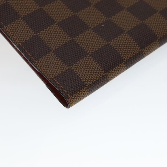 LOUIS VUITTON Damier CD Case Japan 20th Anniversary Only M99074 Auth 111471V