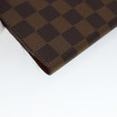 LOUIS VUITTON Damier CD Case Japan 20th Anniversary Only M99074 Auth 111471V-17