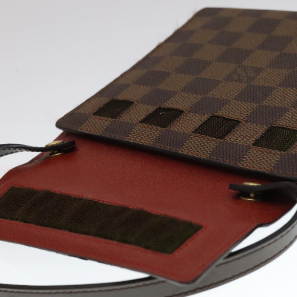 LOUIS VUITTON Damier CD Case Japan 20th Anniversary Only M99074 Auth 111471V