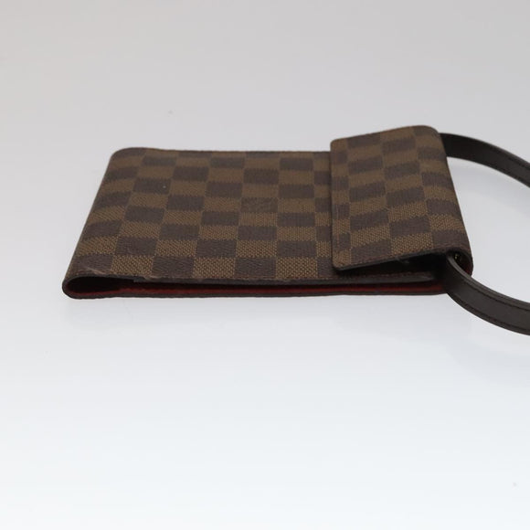 LOUIS VUITTON Damier CD Case Japan 20th Anniversary Only M99074 Auth 111471V