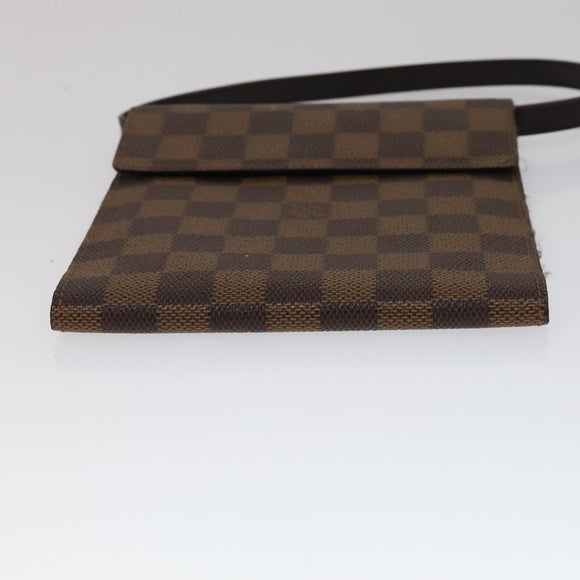 LOUIS VUITTON Damier CD Case Japan 20th Anniversary Only M99074 Auth 111471V