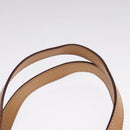 CELINE Macadam Canvas Hand Bag PVC Leather 2way Brown Auth 111490-8