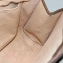 GUCCI GG Supreme Web Sherry Line Clutch Bag PVC Beige Red 89 01 033 Auth 111492-17