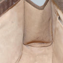 GUCCI GG Supreme Web Sherry Line Clutch Bag PVC Beige Red 89 01 033 Auth 111492-18