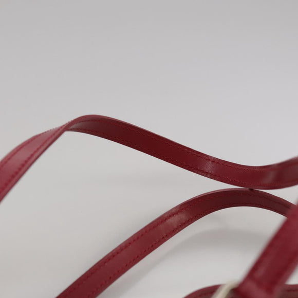 LOUIS VUITTON Monogram Satin Little papillon Hand Bag Pink M92353 LV Auth 111500