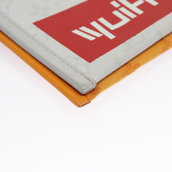 LOUIS VUITTON Monogram White Flat Mensenger Shoulder Bag Bron M44640 Auth 111516