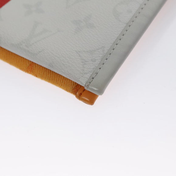 LOUIS VUITTON Monogram White Flat Mensenger Shoulder Bag Bron M44640 Auth 111516