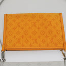 LOUIS VUITTON Monogram White Flat Mensenger Shoulder Bag Bron M44640 Auth 111516-21