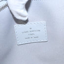 LOUIS VUITTON Monogram White Flat Mensenger Shoulder Bag Bron M44640 Auth 111516-23