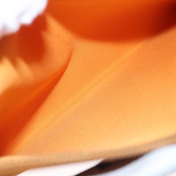 LOUIS VUITTON Monogram White Flat Mensenger Shoulder Bag Bron M44640 Auth 111516