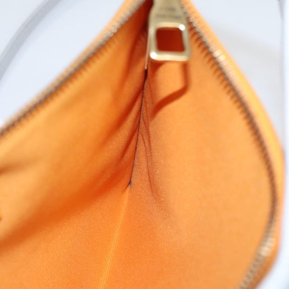 LOUIS VUITTON Monogram White Flat Mensenger Shoulder Bag Bron M44640 Auth 111516