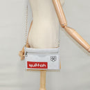 LOUIS VUITTON Monogram White Flat Mensenger Shoulder Bag Bron M44640 Auth 111516-30