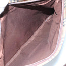 Burberrys Nova Check Shoulder Bag Canvas Beige Auth 111520-22