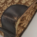 Christian Dior Trotter Canvas Hand Bag Brown Auth 111521-13