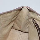 Christian Dior Trotter Canvas Hand Bag Brown Auth 111521-17