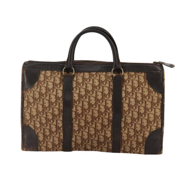 Christian Dior Trotter Canvas Hand Bag Brown Auth 111521 - 0