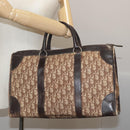 Christian Dior Trotter Canvas Hand Bag Brown Auth 111521-21