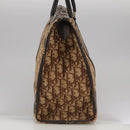 Christian Dior Trotter Canvas Hand Bag Brown Auth 111521-4