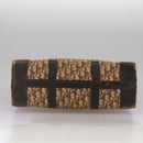 Christian Dior Trotter Canvas Hand Bag Brown Auth 111521-9