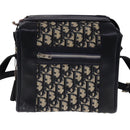 Christian Dior Trotter Canvas Shoulder Bag Navy Auth 111522-13